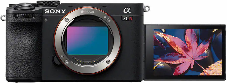 Sony Alpha 7CR Full-Frame Mirrorless Interchangeable Lens Camera (Body Only) – 61 MP Compact – Black