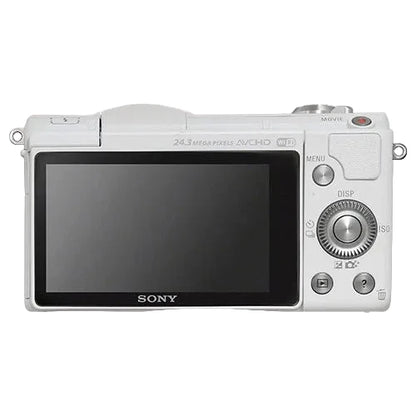 Sony Alpha a5100 APS-C Mirrorless Digital Camera (Body Only) – 24.3 MP with Fast AF – White