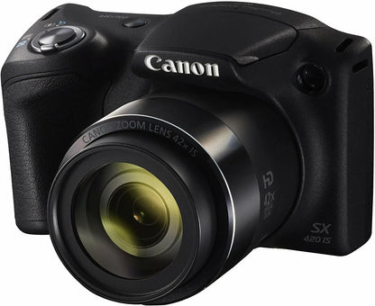 Canon PowerShot SX420 IS Digital Camera - 42x Optical Zoom (PSSX420IS)