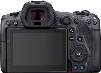 Canon EOS R5 Mirrorless Camera Body Only (45MP Full-Frame, RF Mount, 8K Video, Dual Pixel AF II, IBIS, Wi-Fi, Black)