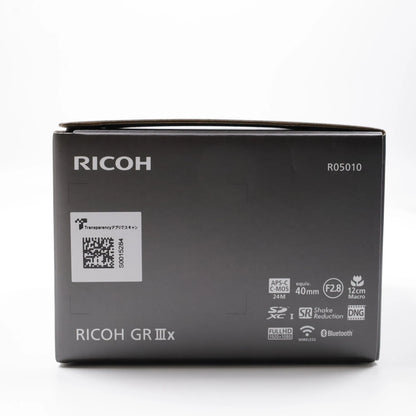 Ricoh GR IIIx APS-C Compact Digital Camera – 24 MP with 40mm F2.8 Lens – Black