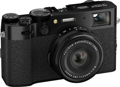 Fujifilm X-Series X100VI Compact Digital Camera – 40.2 MP APS-C with 6K Video – Black