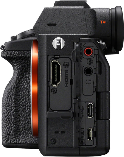 Sony Alpha 7 IV Full-Frame Mirrorless Interchangeable Lens Camera (Body Only) – 33 MP – Black