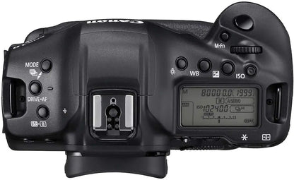 Canon EOS-1D X Mark III DSLR Camera Body Only (20.1MP Full-Frame, EF Mount, 4K Video, Dual Pixel AF, Wi-Fi, GPS, Black)