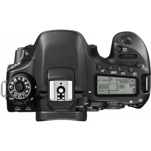 Canon EOS 80D Digital SLR Camera (Body Only) – 24.2 MP APS-C with Full HD Video – Black