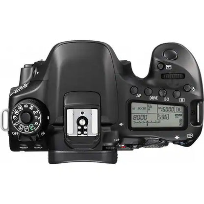 Canon EOS 80D Digital SLR Camera (Body Only) – 24.2 MP APS-C with Full HD Video – Black