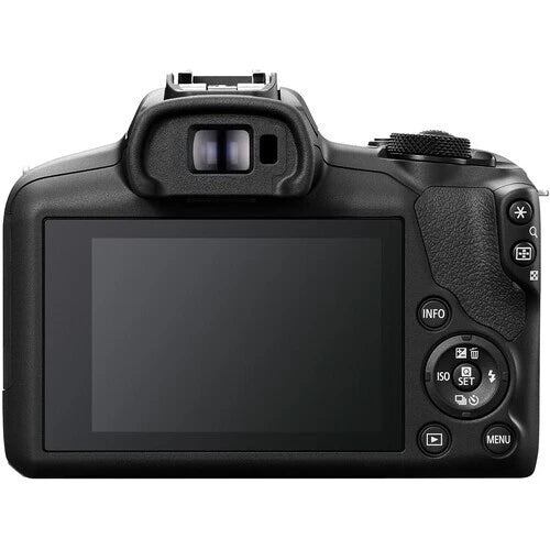 Canon EOS R100 Mirrorless Camera Body Only (RF Mount, 24.1MP APS-C, 4K Video, Wi-Fi, Black)