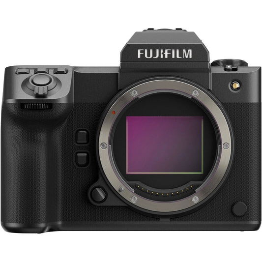 Fujifilm GFX100 II Medium Format Mirrorless Camera (Body Only) – 102 MP with 8K Video – Black