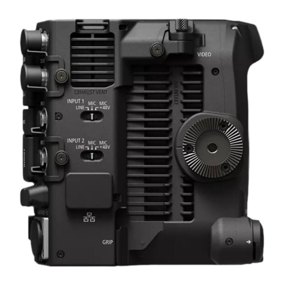 Canon EOS C400 Cinema Camera Body Only (6K Full-Frame BSI Sensor, RF Mount, 4K/6K Video, Dual Pixel AF, Wi-Fi, Black)