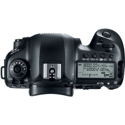 Canon EOS 5D Mark IV DSLR Camera Body Only (30.4MP Full-Frame, EF Mount, 4K Video, Dual Pixel AF, Wi-Fi, GPS, Black)