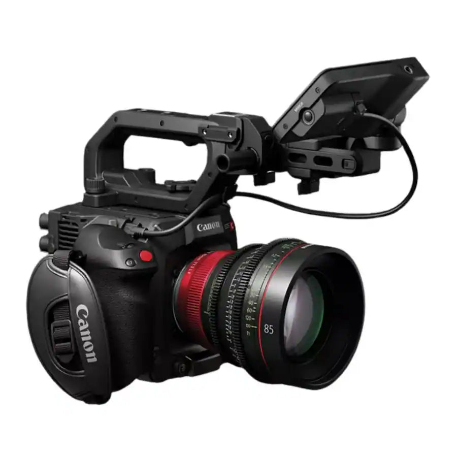 Canon EOS C400 Cinema Camera Body Only (6K Full-Frame BSI Sensor, RF Mount, 4K/6K Video, Dual Pixel AF, Wi-Fi, Black)