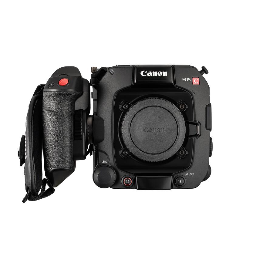 Canon EOS C400 Cinema Camera Body Only (6K Full-Frame BSI Sensor, RF Mount, 4K/6K Video, Dual Pixel AF, Wi-Fi, Black)