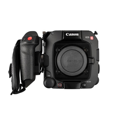 Canon EOS C400 Cinema Camera Body Only (6K Full-Frame BSI Sensor, RF Mount, 4K/6K Video, Dual Pixel AF, Wi-Fi, Black)