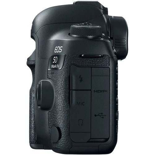 Canon EOS 5D Mark IV DSLR Camera Body Only (30.4MP Full-Frame, EF Mount, 4K Video, Dual Pixel AF, Wi-Fi, GPS, Black)