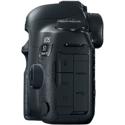 Canon EOS 5D Mark IV DSLR Camera Body Only (30.4MP Full-Frame, EF Mount, 4K Video, Dual Pixel AF, Wi-Fi, GPS, Black)
