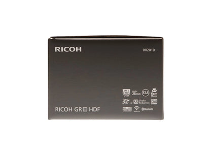 Ricoh GR III HDF APS-C Compact Digital Camera – 24 MP with 28mm F2.8 Lens & Highlight Diffusion Filter