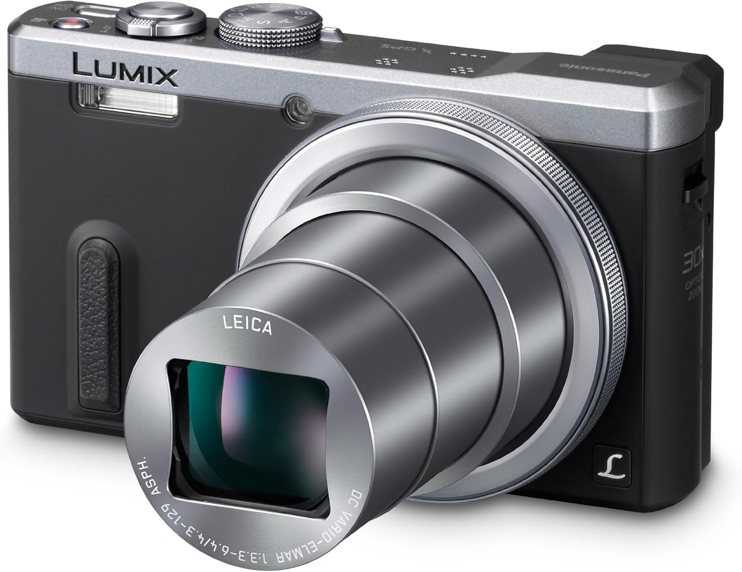 Panasonic Lumix DMC-ZS40S Digital Camera with 3.0-Inch LCD - Silver