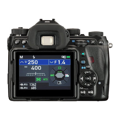Pentax K-1 Mark II Full-Frame DSLR Camera (Body Only) – 36.4 MP with 5-Axis IBIS – Black