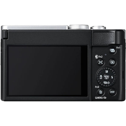 Panasonic Lumix TZ99 (ZS99) Compact Digital Camera – 50x Optical Zoom & 4K Video – Silver (DC-TZ99E-S)