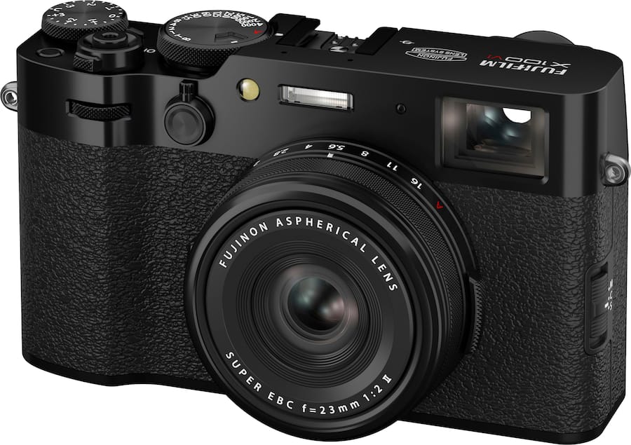 Fujifilm X-Series X100VI Compact Digital Camera – 40.2 MP APS-C with 6K Video – Black