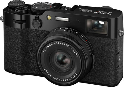 Fujifilm X-Series X100VI Compact Digital Camera – 40.2 MP APS-C with 6K Video – Black