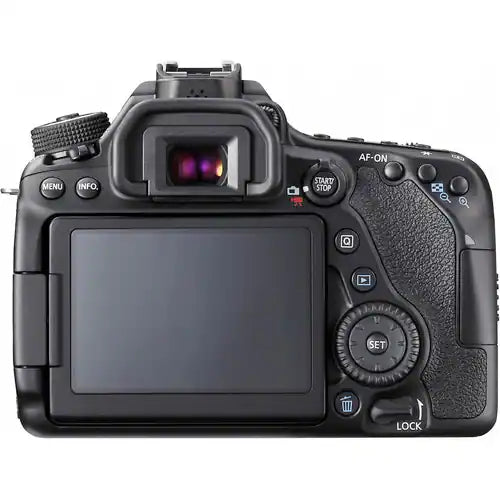 Canon EOS 80D Digital SLR Camera (Body Only) – 24.2 MP APS-C with Full HD Video – Black
