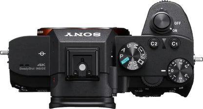 Sony Alpha 7 III Full-Frame Mirrorless Camera (Body Only) – 24.2 MP with 4K Video – Black