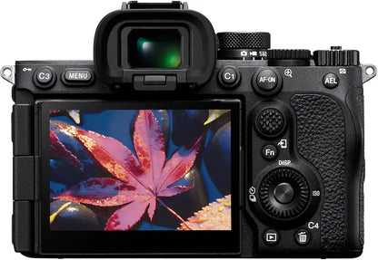 Sony Alpha a7R V Mirrorless Camera Body Only (61MP Full-Frame, E-Mount, 8K Video, AI Autofocus, IBIS, Wi-Fi, Black)