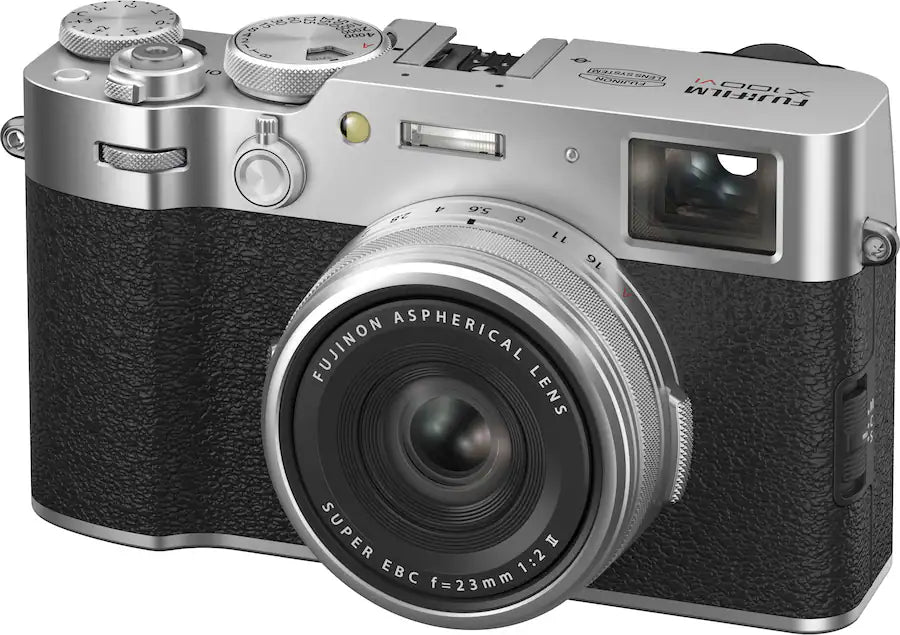 Fujifilm X-Series X100VI Compact Digital Camera – 40.2 MP APS-C with 6K Video – Silver