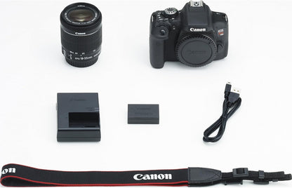 Canon EOS Rebel T6i Digital SLR Camera with EF-S 18-55mm f/3.5-5.6 IS STM Lens - Wi-Fi Enabled