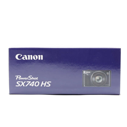 Canon PowerShot SX740 HS Compact Digital Camera – 20.3 MP with 40x Optical Zoom & 4K Video – Black