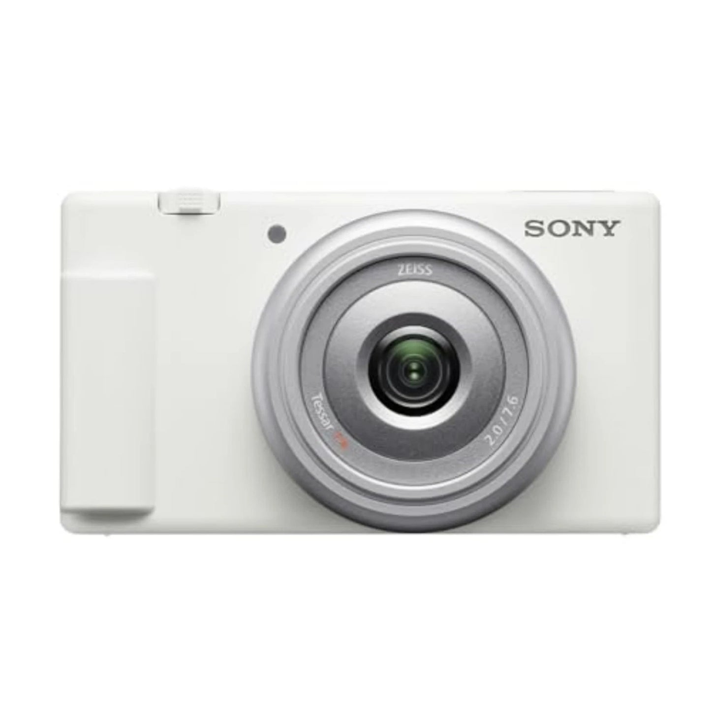 Sony ZV-1F Vlogging Digital Camera – 20.1 MP with 4K Video & F2.0 Ultra-Wide Lens – White