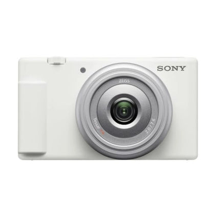 Sony ZV-1F Vlogging Digital Camera – 20.1 MP with 4K Video & F2.0 Ultra-Wide Lens – White