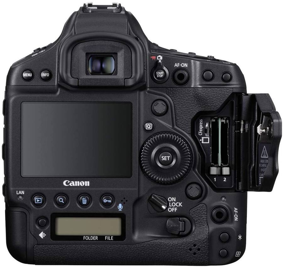 Canon EOS-1D X Mark III DSLR Camera Body Only (20.1MP Full-Frame, EF Mount, 4K Video, Dual Pixel AF, Wi-Fi, GPS, Black)
