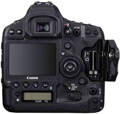 Canon EOS-1D X Mark III DSLR Camera Body Only (20.1MP Full-Frame, EF Mount, 4K Video, Dual Pixel AF, Wi-Fi, GPS, Black)