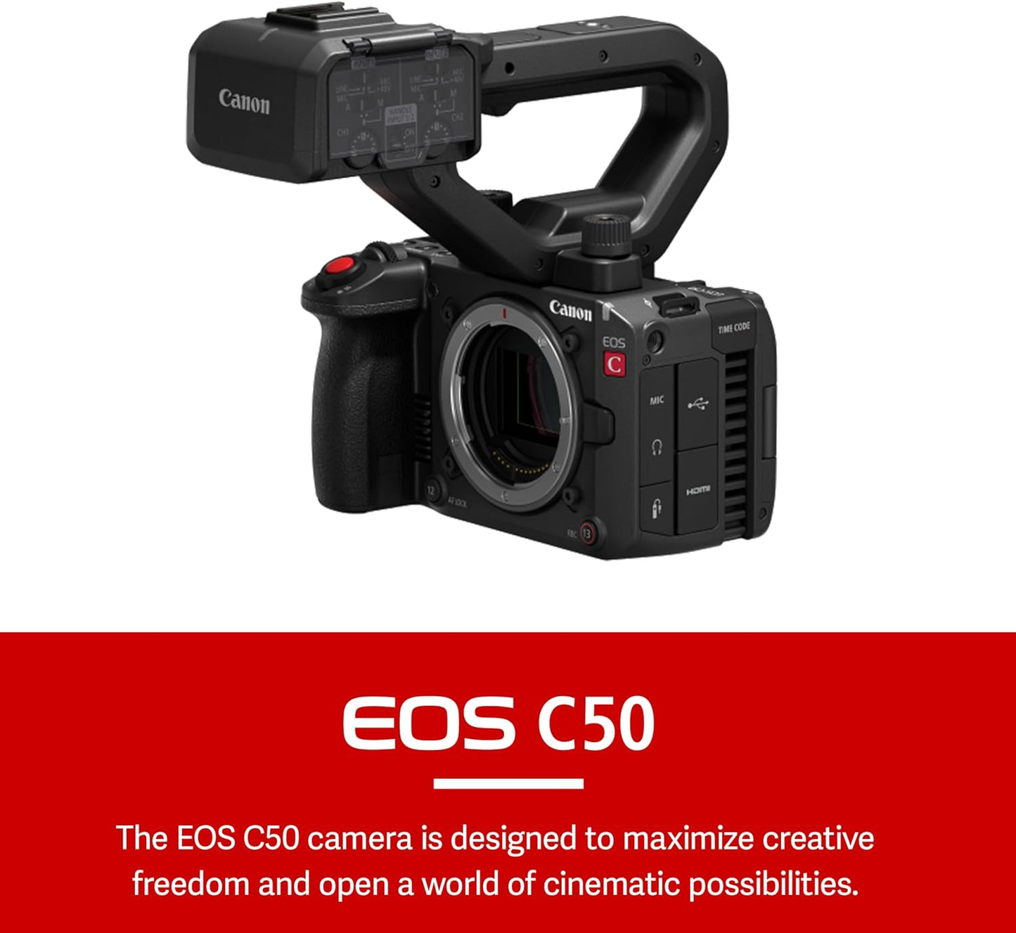 Canon EOS C50 Cinema Camera - Body Only