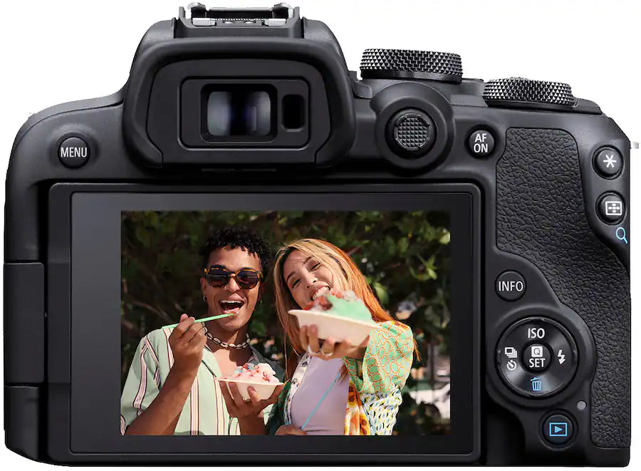 Canon EOS R10 Mirrorless Camera Body Only (24.2MP APS-C, RF Mount, 4K Video, Dual Pixel AF II, Wi-Fi, Black)
