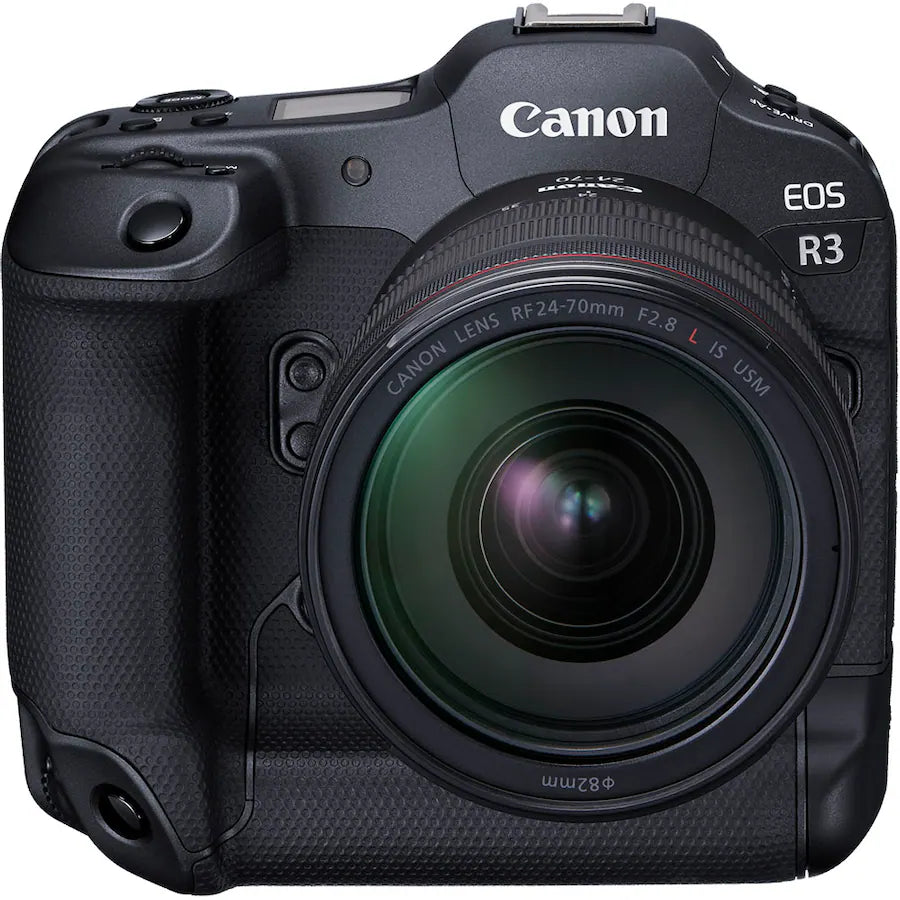 Canon EOS R3 Mirrorless Camera Body Only (24.1MP Full-Frame, RF Mount, 6K Video, Dual Pixel AF II, IBIS, Wi-Fi, Black)