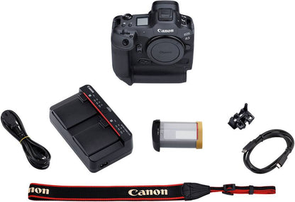 Canon EOS R3 Mirrorless Camera Body Only (24.1MP Full-Frame, RF Mount, 6K Video, Dual Pixel AF II, IBIS, Wi-Fi, Black)
