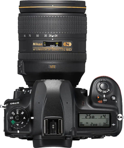 Nikon D780 Full-Frame DSLR Camera with AF-S NIKKOR 24-120mm F4G ED VR Lens – 4K Video – Black