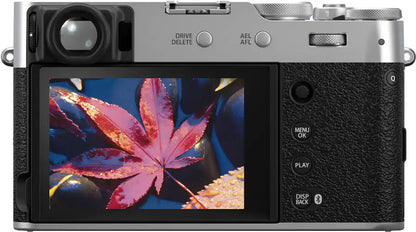 Fujifilm X-Series X100VI Compact Digital Camera – 40.2 MP APS-C with 6K Video – Silver