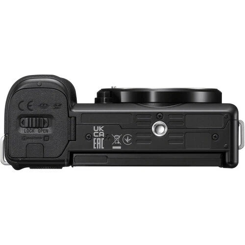 Sony Alpha ZV-E10 Mirrorless Camera Body Only (24.2MP APS-C, E-Mount, 4K Video, Real-time AF, Wi-Fi, Black)