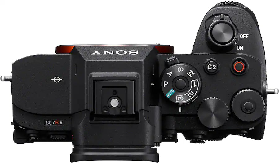 Sony Alpha a7R V Mirrorless Camera Body Only (61MP Full-Frame, E-Mount, 8K Video, AI Autofocus, IBIS, Wi-Fi, Black)