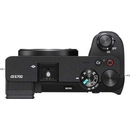 Sony Alpha a6700 Mirrorless Camera Body Only (26MP APS-C, E-Mount, 4K 120p Video, AI Autofocus, IBIS, Wi-Fi, Black)