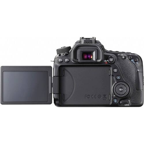 Canon EOS 80D Digital SLR Camera (Body Only) – 24.2 MP APS-C with Full HD Video – Black