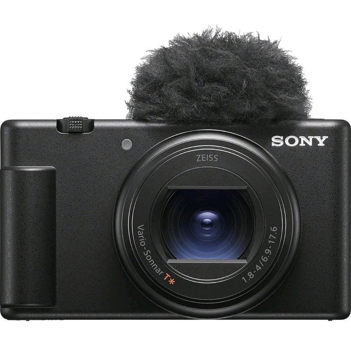 Sony ZV-1 II Vlogging Camera for Content Creators – 20.1 MP, 4K & Ultra-Wide F1.8 Zoom Lens – Black
