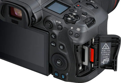 Canon EOS R5 Mirrorless Camera Body Only (45MP Full-Frame, RF Mount, 8K Video, Dual Pixel AF II, IBIS, Wi-Fi, Black)