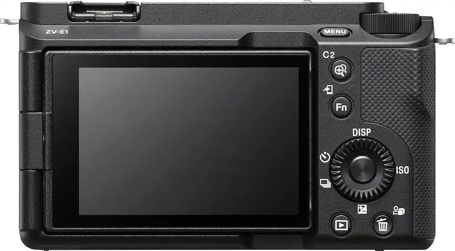 Sony Alpha ZV-E1 Mirrorless Camera Body Only (12.1MP Full-Frame, E-Mount, 4K Video, Real-time AF, IBIS, Wi-Fi, Black)