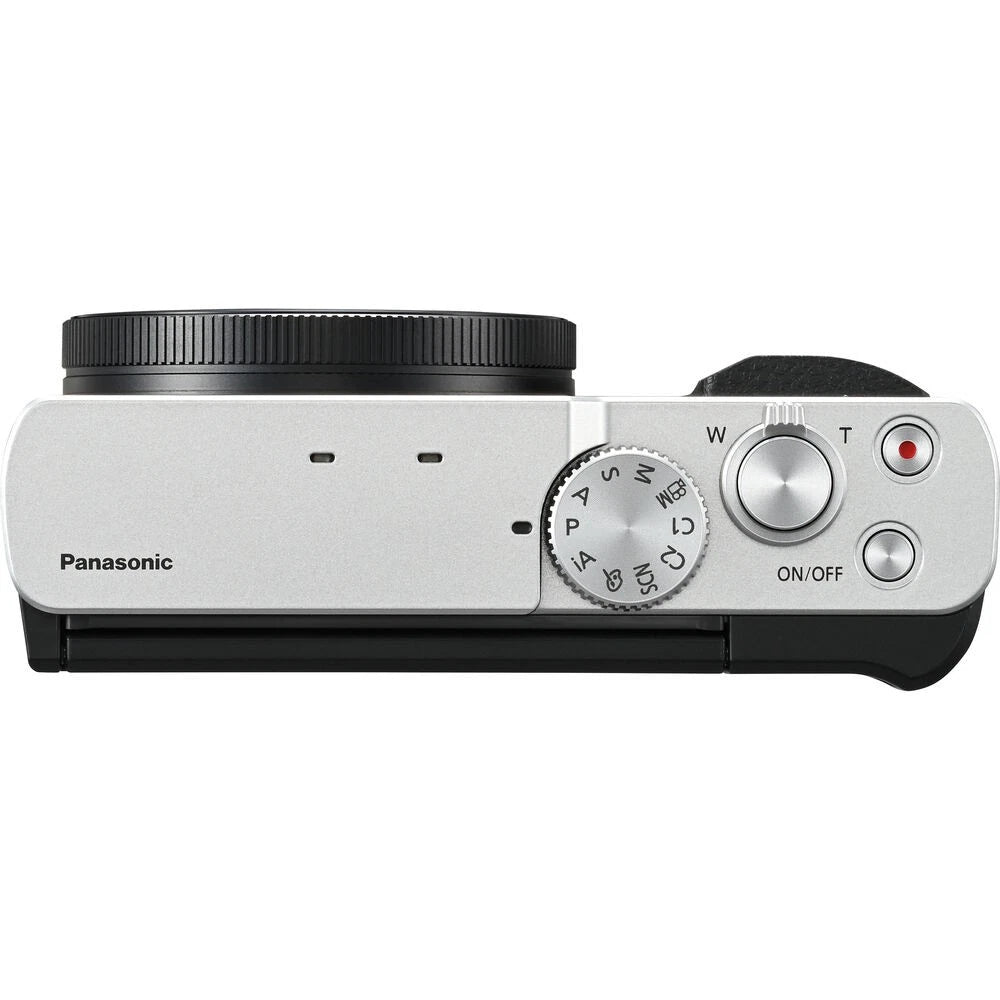 Panasonic Lumix TZ99 (ZS99) Compact Digital Camera – 50x Optical Zoom & 4K Video – Silver (DC-TZ99E-S)