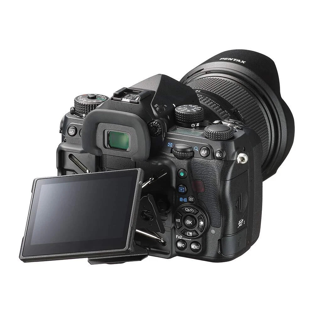 Pentax K-1 Mark II Full-Frame DSLR Camera (Body Only) – 36.4 MP with 5-Axis IBIS – Black